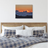 Sonnenaufgang auf Haleakala Foto auf eingewickelte Leinwanddruck (Insitu (Schlafzimmer))
