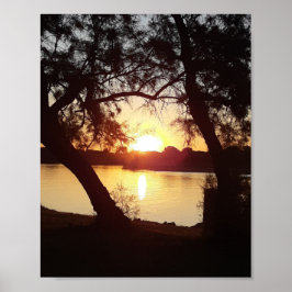 Sonnenaufgang auf La Grande Motte - Frankreich Poster