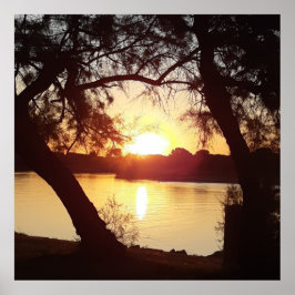 Sonnenaufgang auf La Grande Motte - Frankreich Poster