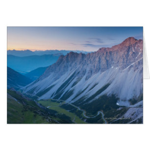 Sonnenaufgang auf mt. falschkogel, im Lechtaler 2