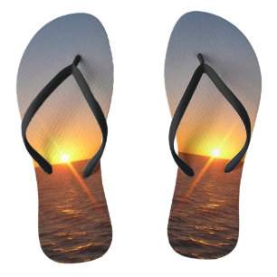 Sonnenaufgang auf Sea III Ocean Horizon Seascape Badesandalen