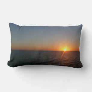 Sonnenaufgang auf Sea III Ocean Horizon Seascape Lendenkissen