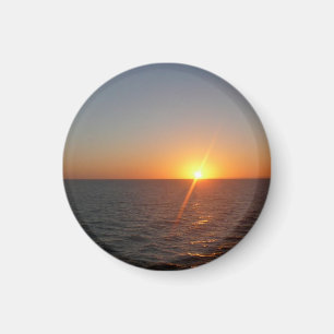 Sonnenaufgang auf Sea III Ocean Horizon Seascape Magnet