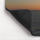 Sonnenaufgang auf Sea III Ocean Horizon Seascape Mousepad (Ecke)