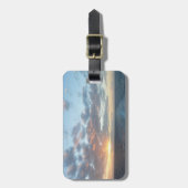 Sonnenaufgang auf See I Pastel Seascape Gepäckanhänger (Vorderseite vertikal)