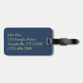 Sonnenaufgang auf See I Pastel Seascape Gepäckanhänger (Rückseite horizontal)