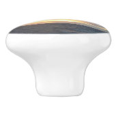 Sonnenaufgang auf See I Pastel Seascape Keramikknauf (Seitenansicht)