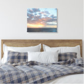 Sonnenaufgang auf See I Pastel Seascape Leinwanddruck (Insitu (Schlafzimmer))