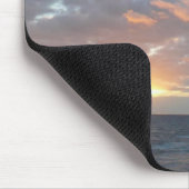 Sonnenaufgang auf See I Pastel Seascape Mousepad (Ecke)