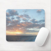 Sonnenaufgang auf See I Pastel Seascape Mousepad (Mit Mouse)