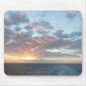 Sonnenaufgang auf See I Pastel Seascape Mousepad (Vorne)