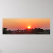 Sonnenaufgang auf Sizilien Poster (Vorne)