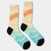 Sonnenaufgang auf Socken (Rechts)