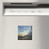 Sonnenaufgang, Außenbänke, NC Magnet (In Situ (Geschirrspüler))