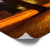 Sonnenaufgang bei Alamo Poster (Ecke)
