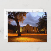 Sonnenaufgang bei Alamo Postkarte (Vorne/Hinten)