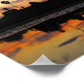 Sonnenaufgang bei Angkor Wat, Kambodscha - Poster (Ecke)