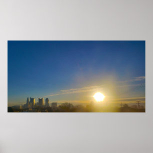 Sonnenaufgang bei Columbus, Ohio Poster