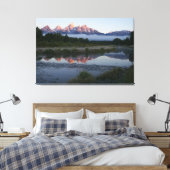 Sonnenaufgang bei Schwabacker Landung bei Grand Te Leinwanddruck (Insitu (Schlafzimmer))