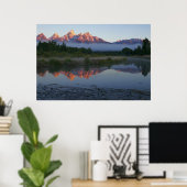 Sonnenaufgang bei Schwabacker Landung bei Grand Te Poster (Heimbüro)