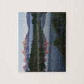 Sonnenaufgang bei Schwabacker Landung bei Grand Te Puzzle (Vertikal)