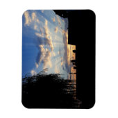 Sonnenaufgang bei Sonnenuntergang Magnet (Vertikal)