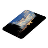 Sonnenaufgang bei Sonnenuntergang Magnet (Linke Seite)