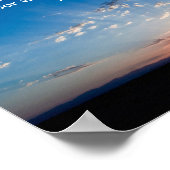 Sonnenaufgang Bibel Vers Luke 11:9 Poster (Ecke)