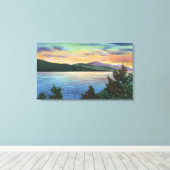 Sonnenaufgang Blick auf Buck Mountain Leinwanddruck (Insitu (Holzboden))