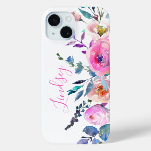 Sonnenaufgang Boho Florales Monogramm Case-Mate iPhone Hülle