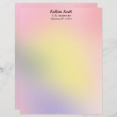 Sonnenaufgang Briefbogen (Vorne/Hinten)