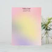 Sonnenaufgang Briefbogen (Stehend Vorderseite)