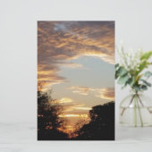 Sonnenaufgang Briefpapier (Stehend Vorderseite)