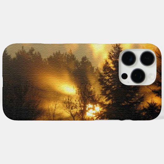 Sonnenaufgang Case-Mate iPhone Hülle (Rückseite (Horizontal))