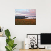 Sonnenaufgang der Pieniner Berge Poster (Heimbüro)