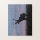 Sonnenaufgang-Dollar des Maultierhirsch-D3 Puzzle (Vertikal)