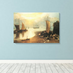 Sonnenaufgang durch Dampf von Joseph Turner Leinwanddruck