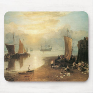 Sonnenaufgang durch Dunst von Joseph Turner Mousepad