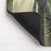 Sonnenaufgang durch Eichen- und Hickory-Wald, Mousepad (Ecke)