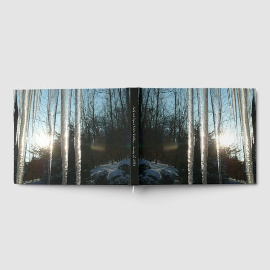 Sonnenaufgang durch Eiskeln Winternaturfotografie Gästebuch (Voll)