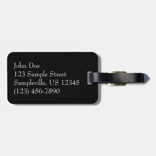 Sonnenaufgang durch Eiskeln Winternaturfotografie Gepäckanhänger (Rückseite horizontal)