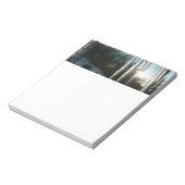 Sonnenaufgang durch Eiskeln Winternaturfotografie Notizblock (Rotiert)