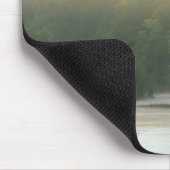 Sonnenaufgang durch Nebel aus Red Bluff, Mousepad (Ecke)