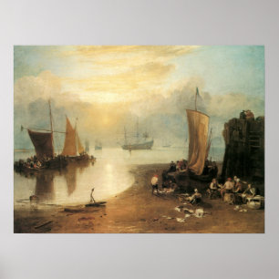 Sonnenaufgang durch Vapor durch Joseph Turner Poster