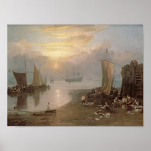 Sonnenaufgang durch Vapor Poster