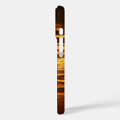 Sonnenaufgang durch Wolken Personalisiert Case-Mate iPhone Hülle (Rückseite / Links)