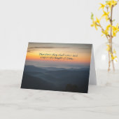 Sonnenaufgang: Eine glorreiche Erinnerung von Gott Karte (Gelbe Blume)