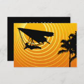 Sonnenaufgang Einladung (Vorne/Hinten)