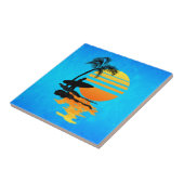 Sonnenaufgang Fliese (Seite)