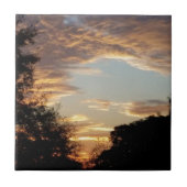 Sonnenaufgang Fliese (Vorderseite)